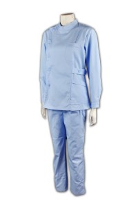 NU011 自訂醫生制服 套裝護士制服款式設計 團體制服 護士制服公司  醫護衫褲